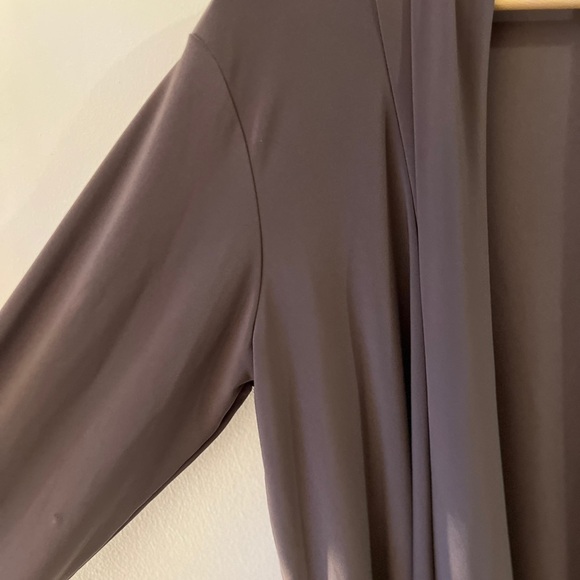 Sympli Gray Open Front Cardigan VGUC 12 - Picture 4 of 9